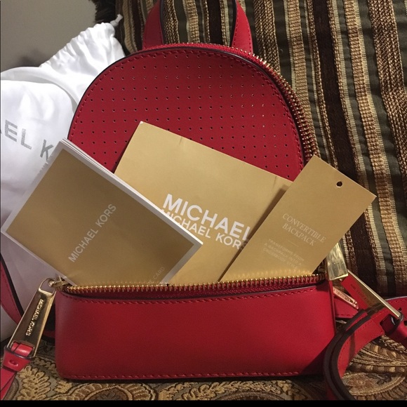 Mini Michael kors multi functional backpack!! - Picture 3 of 4
